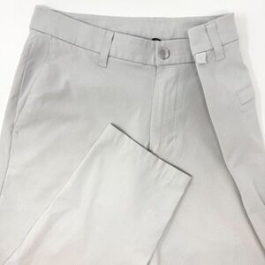 Lululemon Mens Commission Pant Slim Ventlight Mesh Gray Size 33x27